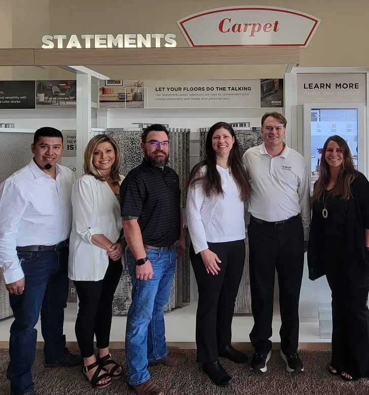 The team at Tim Hogan's Carpet & Floors
